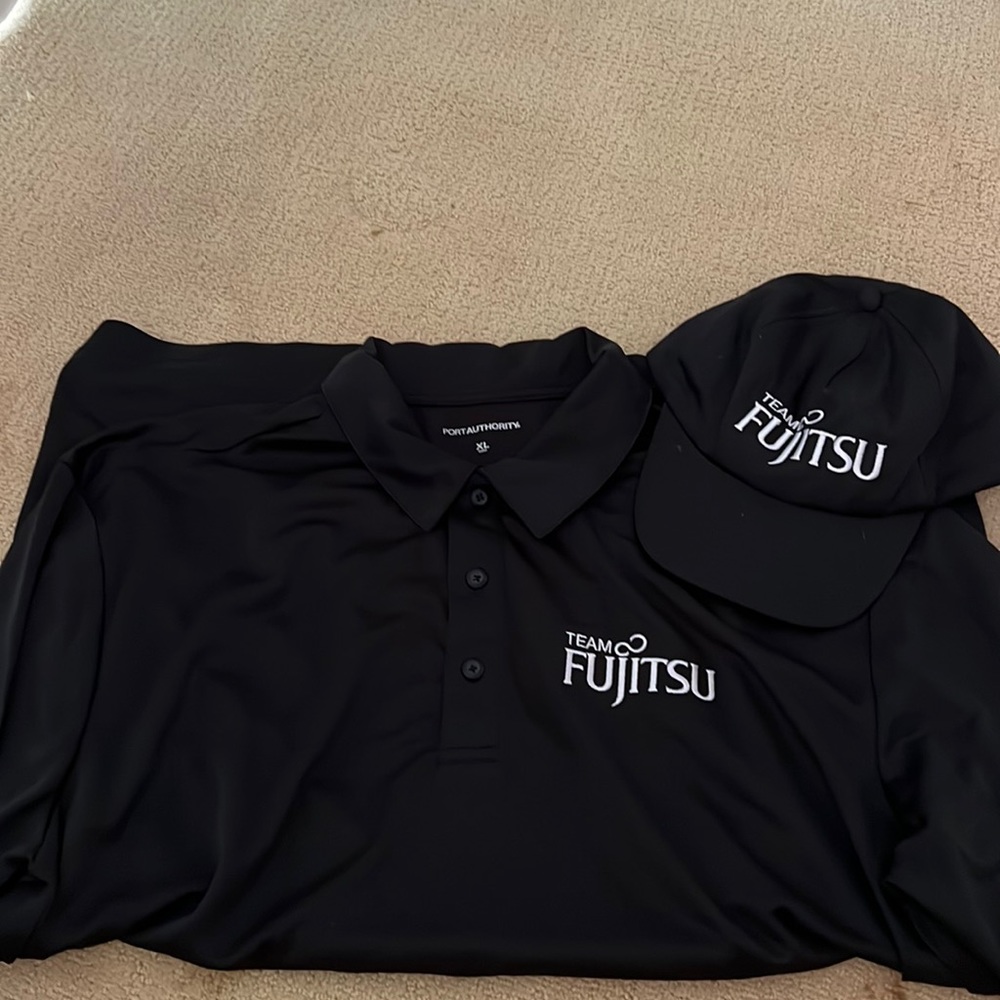 Mens polo and cap